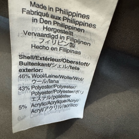 J.Crew Jacket With Faux Fur Hood Size 6 - Picture 9 of 11